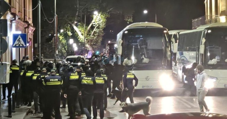 Tiflisdə etirazçılar Prezident Sarayına BASQIN ETDİ – Gərginlik PİK HƏDDƏ – VİDEO