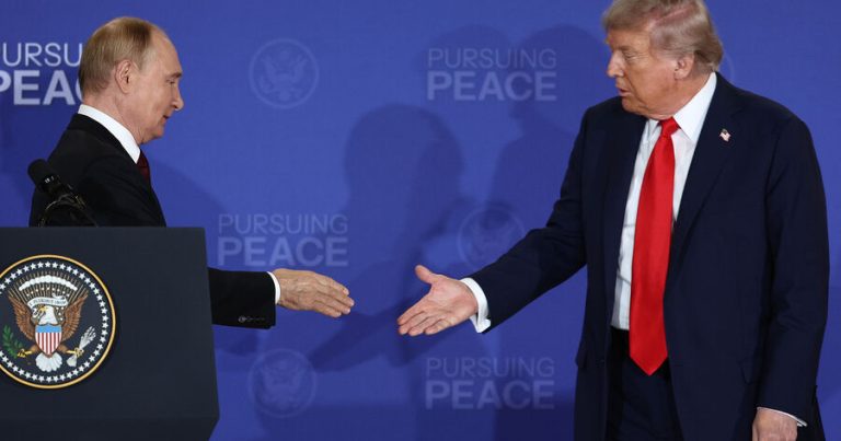 Putin: Tramp ilə Alyaskadakı görüşdə yalnız Ukrayna müzakirə olunub