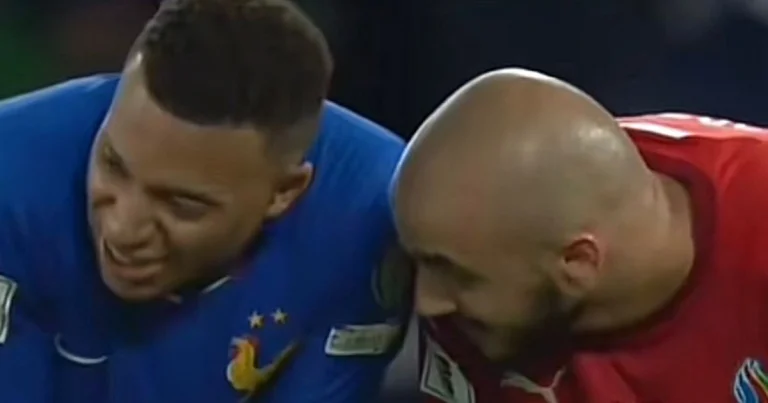 Yığmamızın futbolçusu Elvin Bədəlov Kilian Mbappeyə oyun zamanı nə deyib?