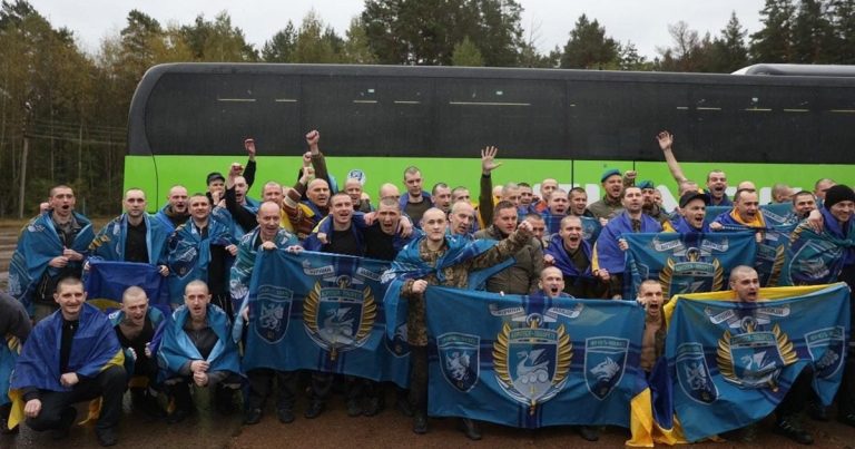 185 ukraynalı əsirlikdən azad olundu