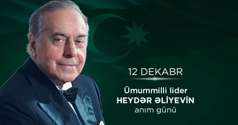 Ümummilli Lider Heydər Əliyevin anım günüdür