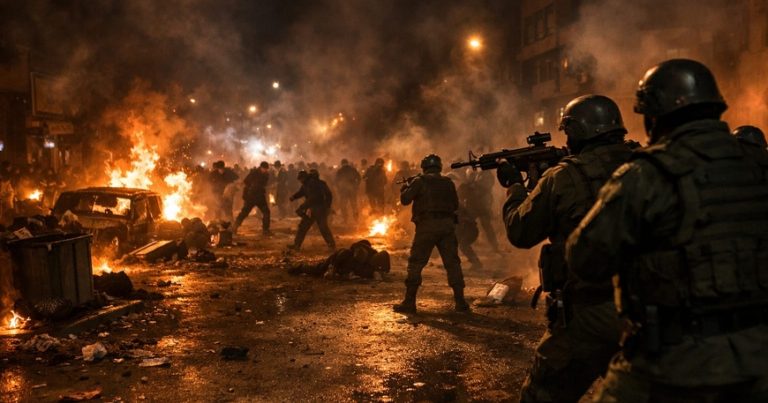 Trampın İranı bombalanmasının yolu açıldı: SEPAH xalqı güllələməyə başladı – VİDEO