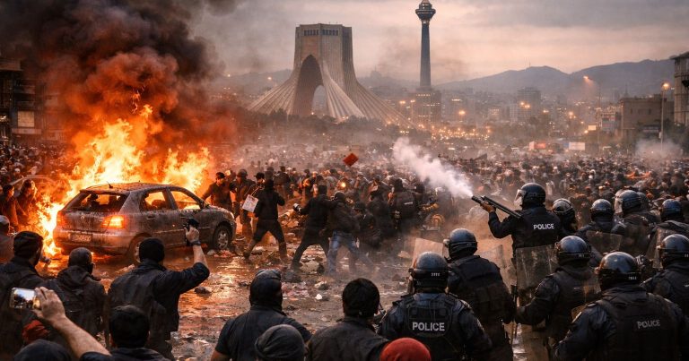 Tehran silkələnir: Etirazlar ölkəni iflic edir, Vaşinqton düyməyə basır