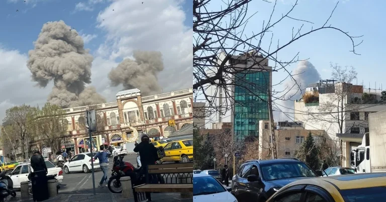 İsrail-İran MÜNAQİŞƏSİ: Tehran raketlərlə vuruldu – VİDEO