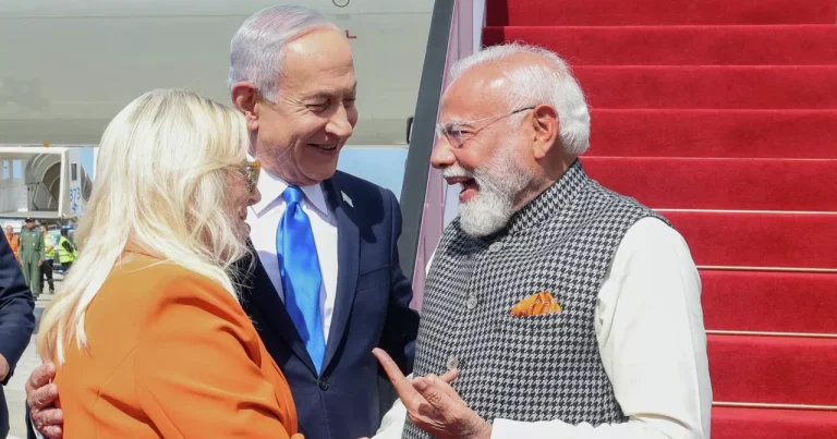 İsrail Baş nazirinin Ofisi: Modinin səfəri çərçivəsində İsrail və Hindistan 16 əməkdaşlıq sazişi imzalayıb