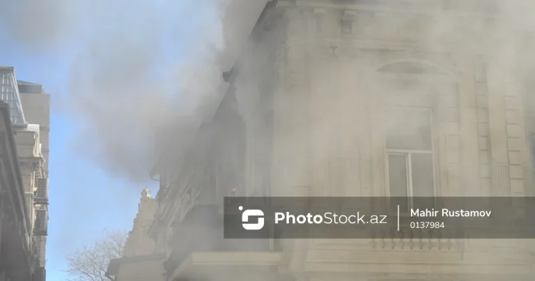 Güclü yanğında xəsarət alan qadın: “Üçotaqlı evim kül oldu”