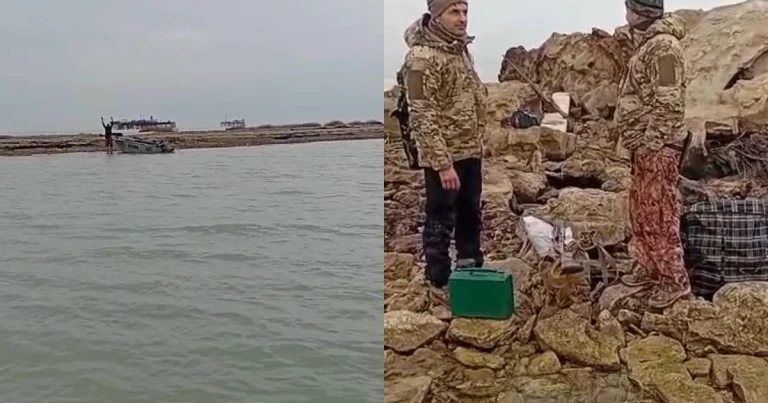 Dənizdə köməksiz vəziyyətdə qalan şəxslər xilas edildilər