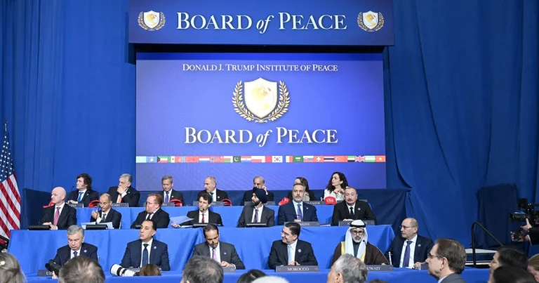 İlham Əliyevin sosial media hesablarında Sülh Şurasının ilk iclasında iştirakı ilə bağlı videoçarx paylaşılıb