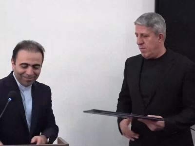 Azərbaycan düşməni erməni alim İranda təltif edildi