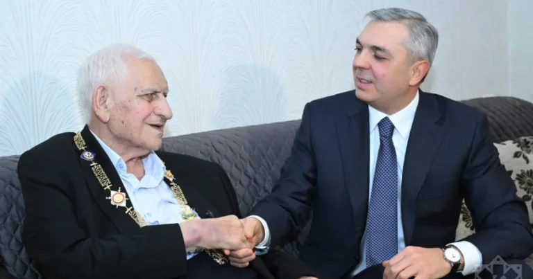 Nəriman Həsənzadəyə “Heydər Əliyev” ordeni təqdim edildi