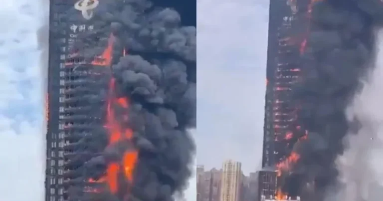 ABŞ Mərkəzi Kəşfiyyat İdarəsinin baş qərargahı yanır – VİDEO