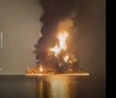 20 min dənizçi təhlükədə – Hörmüz boğazı “tanker qəbiristanlığına” çevrilirVİDEO