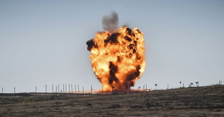 Ağdamda mina partlayışı –Yaralanan var Ağdamda mina partlayışı –Yaralanan var