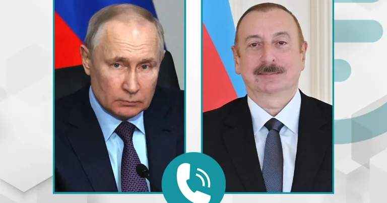 Vladimir Putin İlham Əliyevə zəng edib