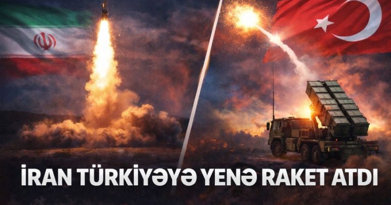 TƏCİLİ: İrandan Türkiyəyə üçüncü raket atıldı