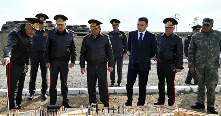 Azərbaycanda yeni hərbi obyektlər istifadəyə verilib – FOTO