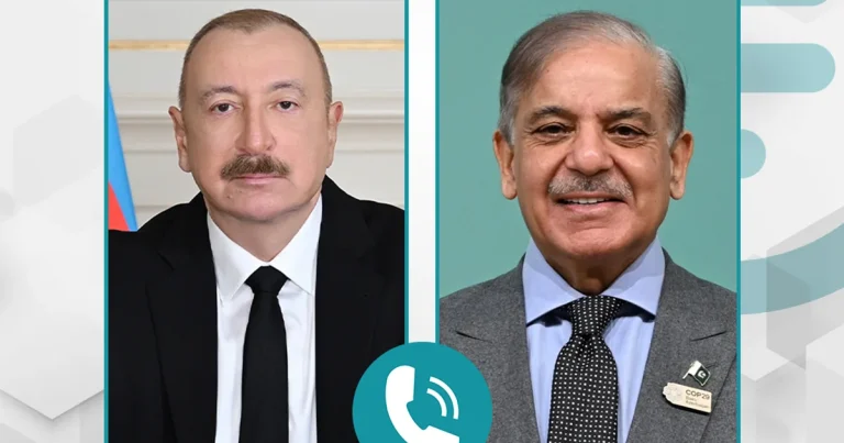 İlham Əliyevlə Şahbaz Şərif arasında telefon danışığı olub