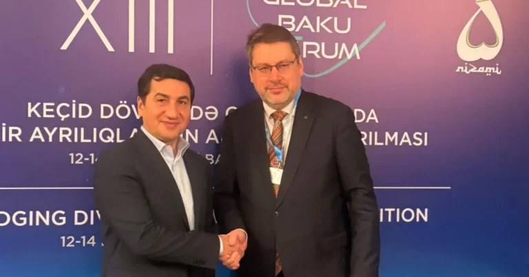 Hikmət Hacıyev Aİ-nin xüsusi nümayəndəsi ilə TRIPP layihəsini müzakirə etdi Hikmət Hacıyev Aİ-nin xüsusi nümayəndəsi ilə TRIPP layihəsini müzakirə etdi