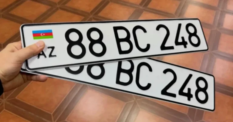 Azərbaycanda avtomobil nömrələri ilə bağlı YENİLİK – VİDEO