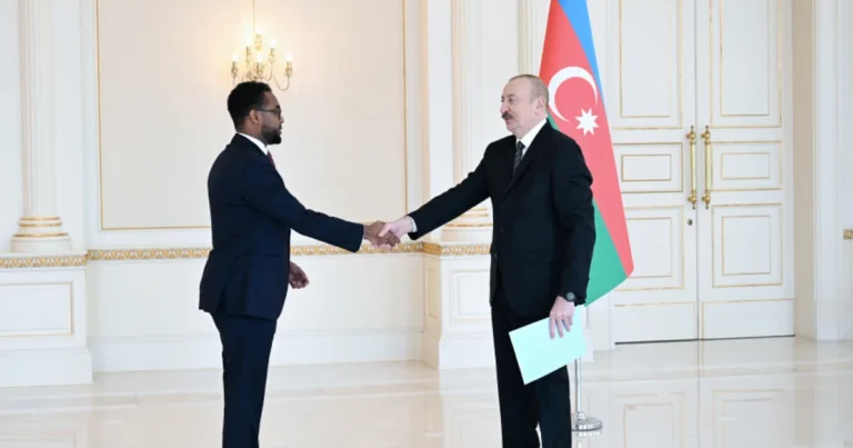 Prezident Somalinin Azərbaycanda yeni təyin olunmuş səfirini qəbul edib – FOTO