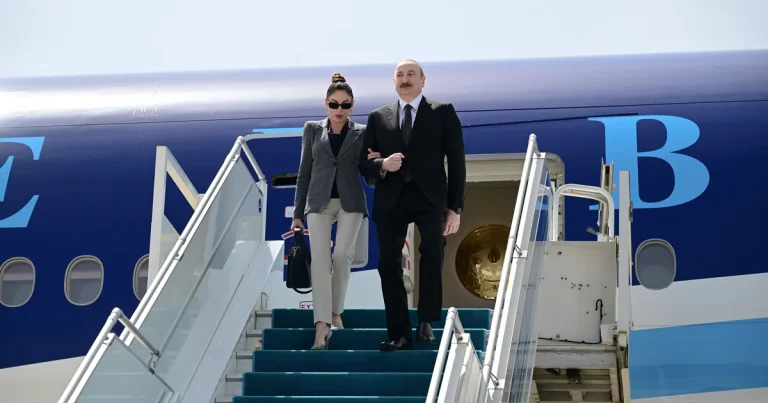 Prezident İlham Əliyevin Türkiyəyə işgüzar səfəri ilə bağlı GÖRÜNTÜLƏR