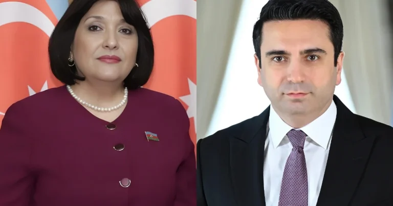 Sahibə Qafarova ilə Alen Simonyanın görüşü başlayıb