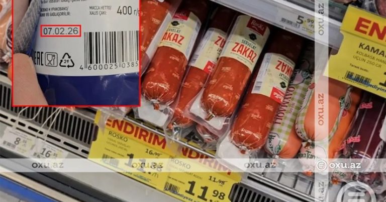 “Tamstore”dan ŞİKAYƏT: “Müddəti bitmiş məhsul vitrində saxlanılıb”