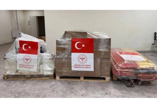 Türkiyə İrana humanitar yardım göndərdi