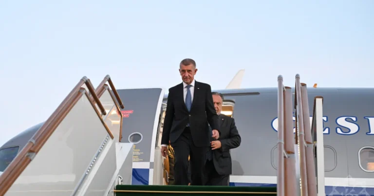 Çexiyanın baş naziri Azərbaycana səfərə gəlib