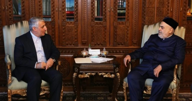 Allahşükür Paşazadə İran səfiri ilə GÖRÜŞDÜ