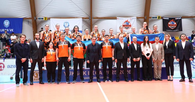 “DH Volley” Azərbaycan Yüksək Liqasının gümüş medalını qazanıb-FOTO-VİDEO