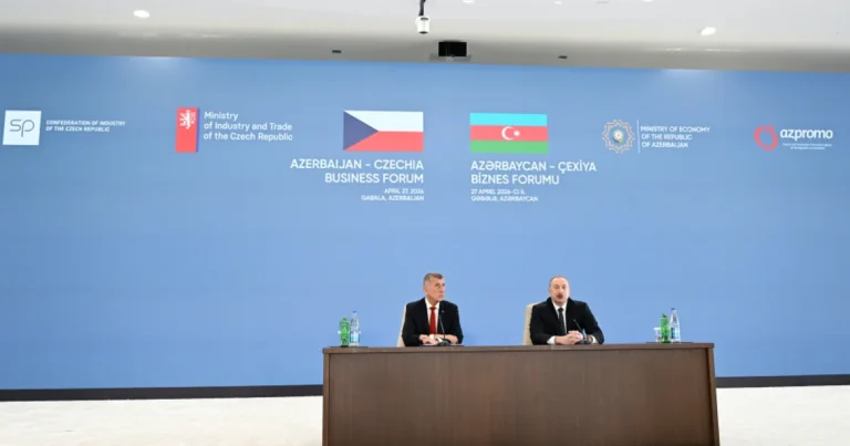 Qəbələdə Azərbaycan-Çexiya biznes-forumu keçirilib – FOTO