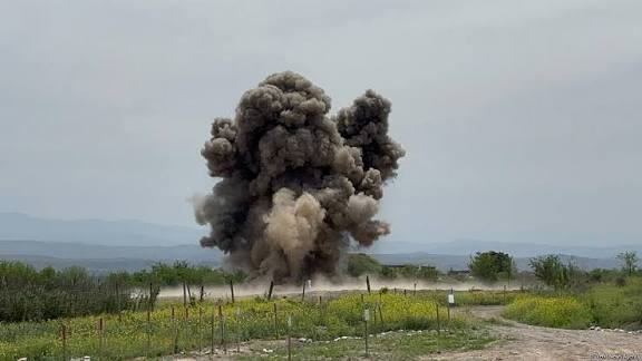 Ağdərədə mina PARTLADI: Xəsarət alan var