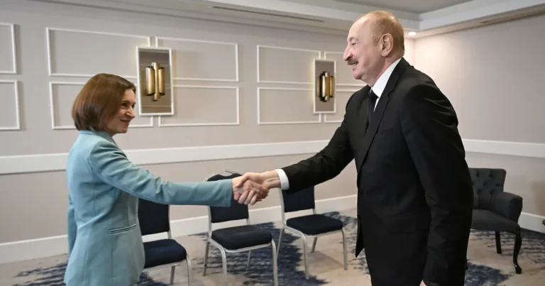 Azərbaycan və Moldova prezidentlərinin Antalyada görüşü olub