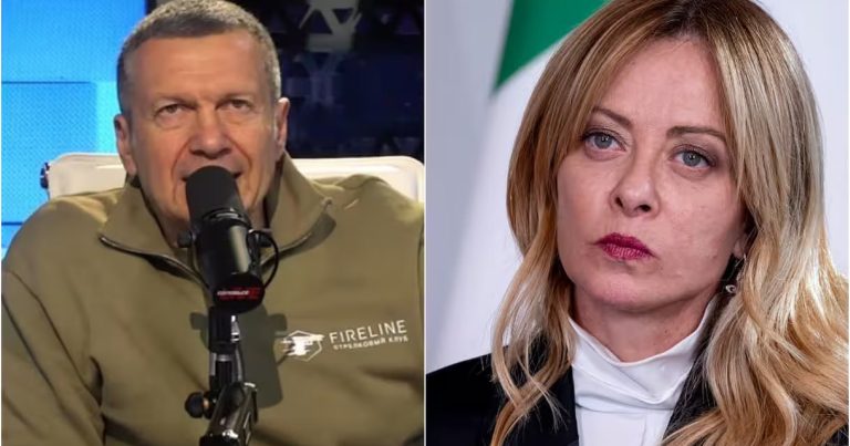 Giorgia Melonidən Vladimir Solovyova tutarlı cavab: Sizdən fərqli olaraq, bizim ağalarımız yoxdur