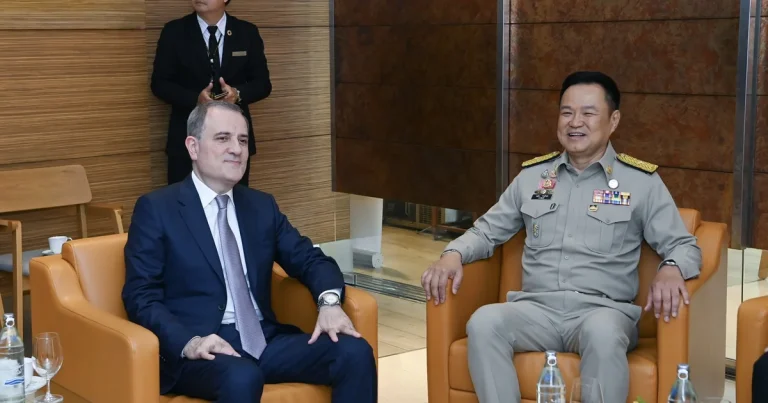 Ceyhun Bayramov Tailandın baş naziri ilə görüşüb – FOTO
