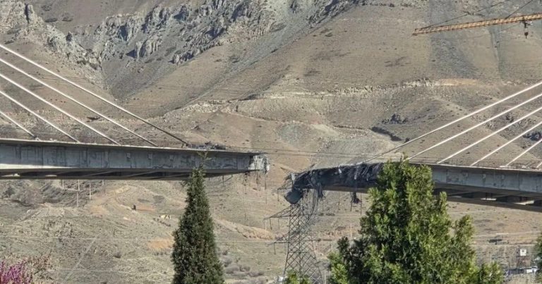 İranda strateji sarsıntı: Yaxın Şərqin ən hündür körpüsü partladıldı – ŞOK GÖRÜNTÜLƏR