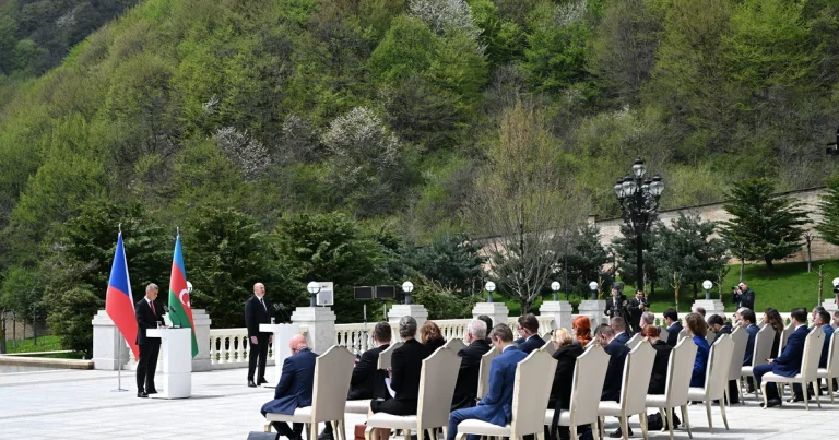 Prezident: “Çexiya ilə çox fəal siyasi dialoqumuz var”