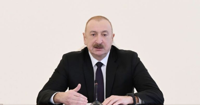 İlham Əliyev BMT ASİSK-in iştirakçılarına müraciət ünvanlayıb