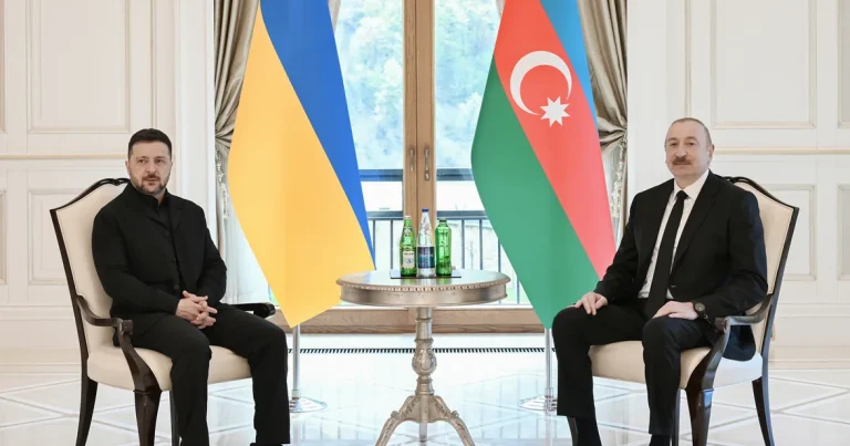 Prezident: “Ukrayna ilə əməkdaşlığımızın çox güclü siyasi təməli var”