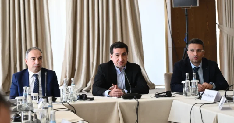 Hikmət Hacıyev Qəbələdə Azərbaycan və Ermənistan vətəndaş cəmiyyətlərinin nümayəndələri ilə görüşüb – FOTO