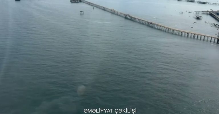 Xəzərdə balıqçı batdı – Əraziyə helikopter cəlb edildi-VİDEO