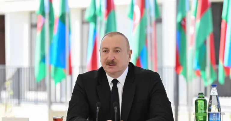 Prezident: “Biz Zəngilanı bölgənin nəqliyyat mərkəzlərindən birinə çevirəcəyik”