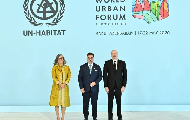 Bakıda Ümumdünya Şəhərsalma Forumunun 13-cü Sessiyasının açılış mərasimi keçirilir – FOTO – CANLI