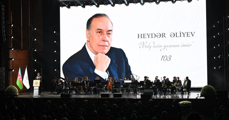 AHİK-in təşkilatçılığı ilə Heydər Əliyevə həsr olunmuş tədbir keçirildi – Fotolar
