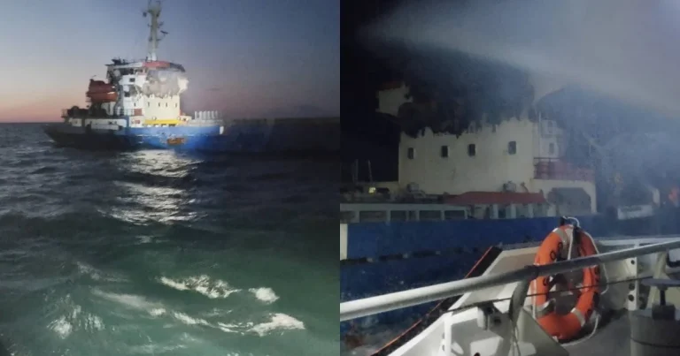 Qara dənizdə Türkiyə gəmisi VURULDU: Yaralılar var – FOTO – VİDEO