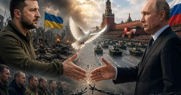 Zelenskidən Putinə parad şərti: Atəşi dayandır, Moskvanı bağışlayaq