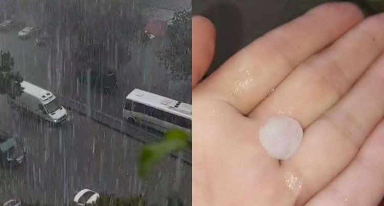 Bakıya şiddətli dolu düşməsinin səbəbi bu imiş – AÇIQLANDI