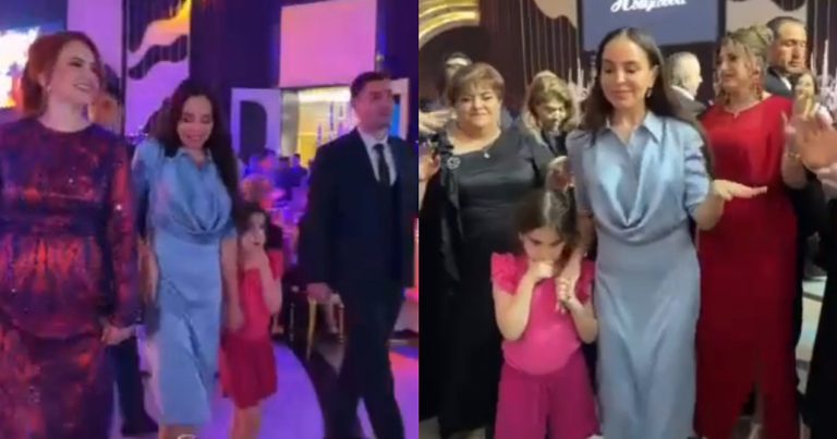 Leyla Əliyeva Bakıda toyda – Video