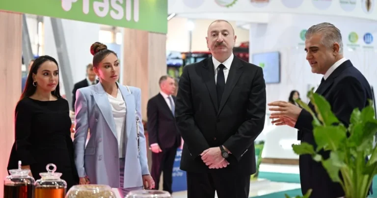 İlham Əliyev 19-cu “Caspian Agro Week” və 31-ci “InterFood Azerbaijan” sərgiləri ilə tanış olub – FOTO